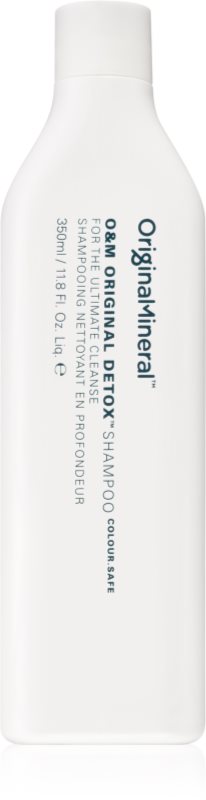 Original & Mineral Original Detox Shampoo curatarea profunda a scalpului 350 ml