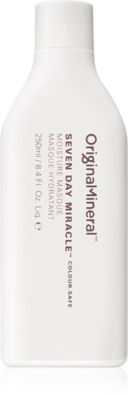 Original & Mineral Seven Day Miracle masca pentru hidratare intensa pentru par uscat, deteriorat si tratat chimic 250 ml