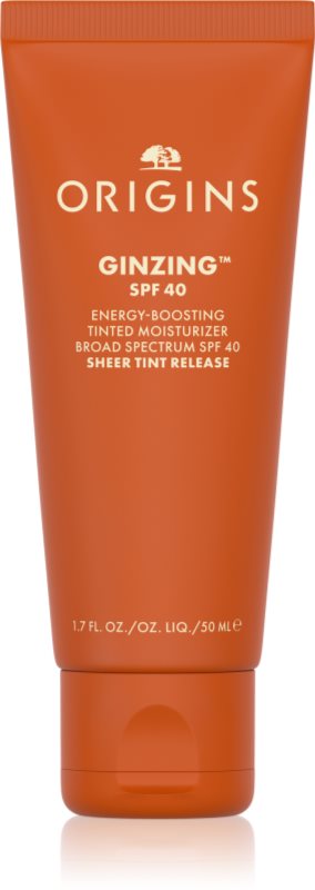 Origins GinZing™ Energy-Boosting Tinted Moisturizer Crema pentru zi revitalizanta SPF 40 50 ml