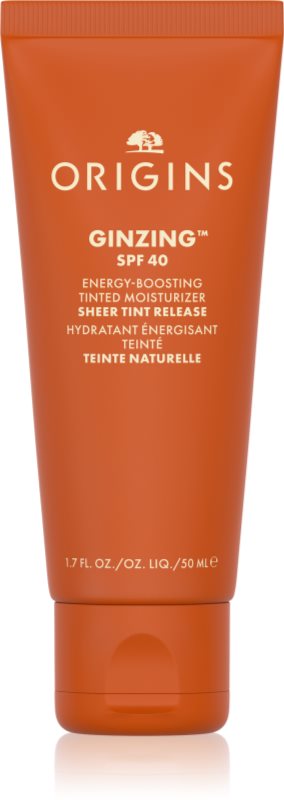 Origins GinZing™ Energy-Boosting Tinted Moisturizer Crema pentru zi revitalizanta SPF 40 culoare 2 50 ml