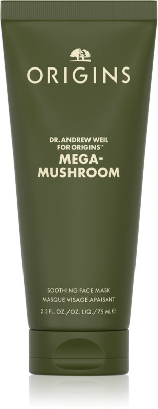 Origins Dr. Andrew Weil for Origins™ Mega-Mushroom Relief & Resilience Soothing Face Mask mască facială regeneratoare și hidratantă 75 ml