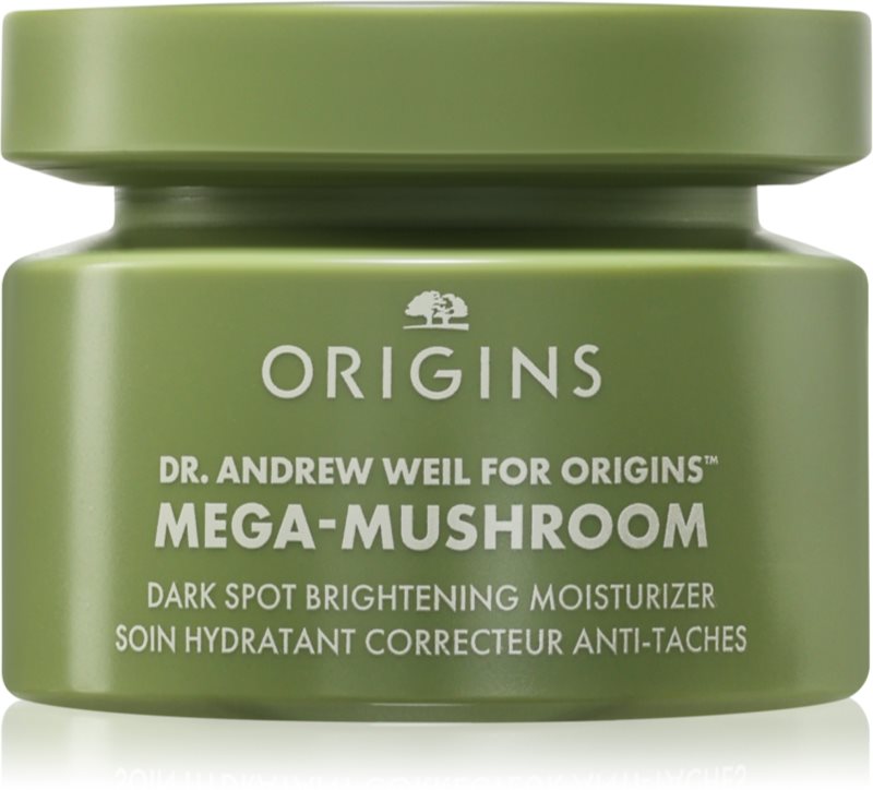 Origins Dr. Andrew Weil for Origins™ Mega-Mushroom Dark Spot Moisturizer cremă hidratantă pentru uniformizare impotriva imperfectiunilor pielii 50 ml