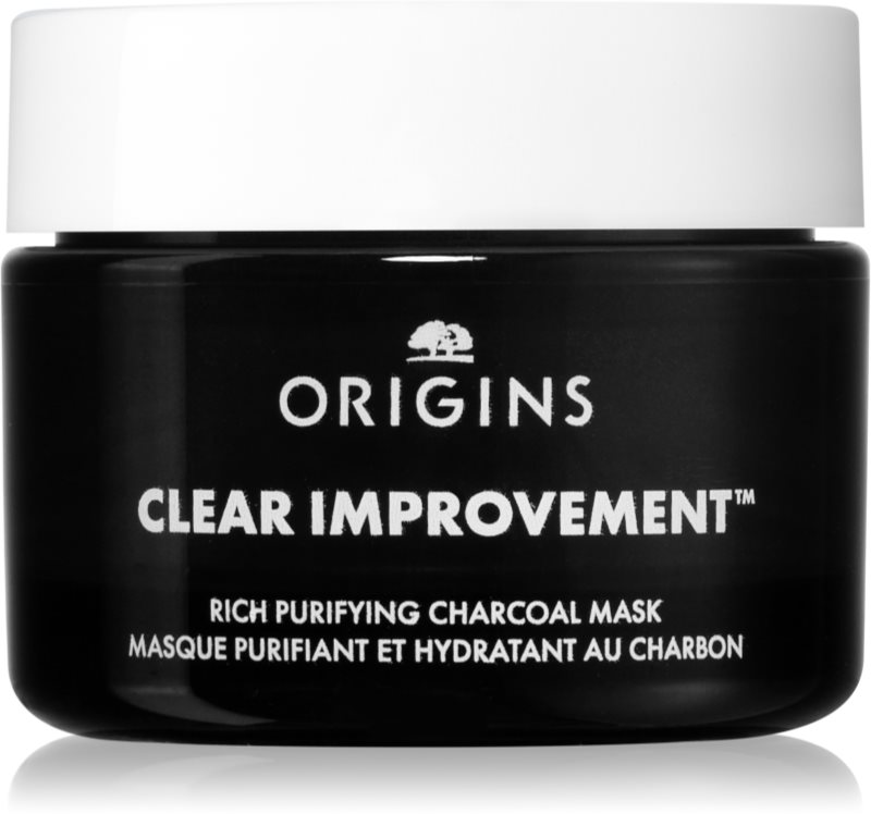 Origins Clear Improvement® Rich Purifying Charcoal Mask Masca de curățare cu cărbune 30 ml