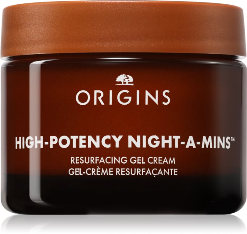 Origins High-Potency Night-A-Mins™ Oil-Free Resurfacing Gel Cream With Fruit-Derived AHAs Cremă hidratantă pentru fermitate pentru toate tipurile de ten 50 ml