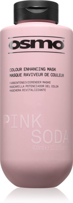 Osmo Pink Soda Colour Enhancing Mask mască fină de hrănire fără pigmenți permanenți de culoare roz 400 ml