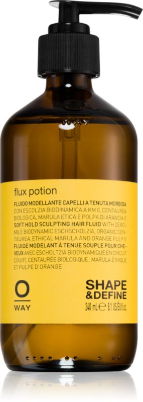 Oway Styling & Finish fluid pentru fixare și formă 240 ml