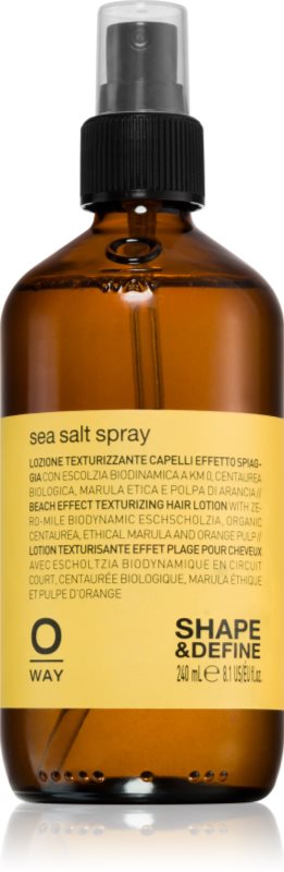 Oway Styling & Finish spray cu sare cu efect de plajă 240 ml