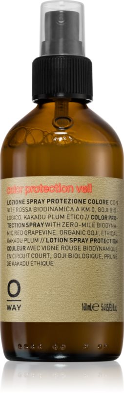 Oway ColorUp Protection Veil spray-loțiune de protecție pentru par vopsit sau suvitat 160 ml