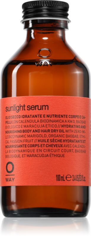 Oway SunWay Sunlight Serum ulei uscat pentru par si corp 100 ml