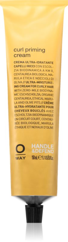 Oway Styling & Finish gel modelator pentru coafura pentru par ondulat si cret 150 ml