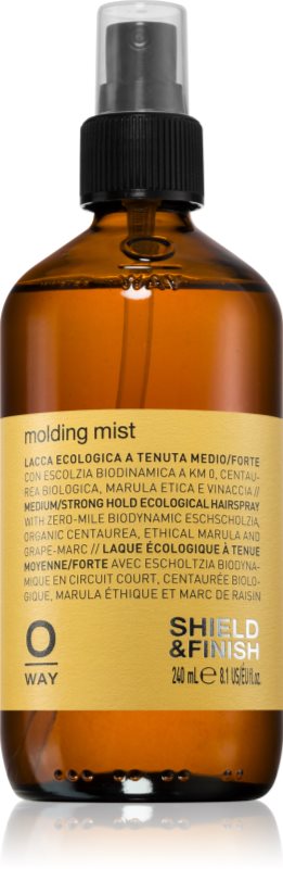Oway Styling & Finish ceață de piele fixatoare cu extract de plante 240 ml