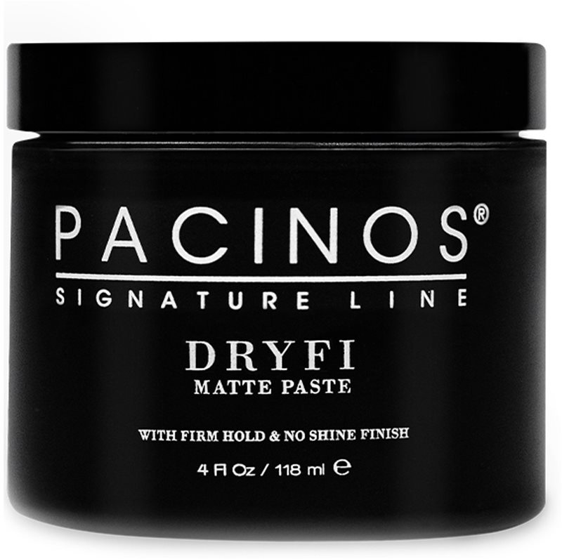 Pacinos Siganture Line Dryfi Matte Paste gel modelator pentru coafura pentru păr pentru bărbați 118 ml