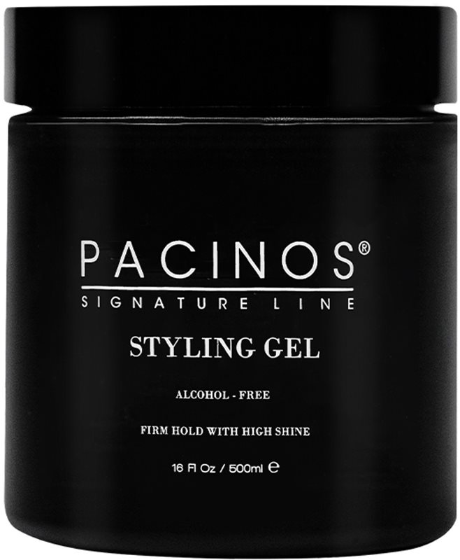 Pacinos Siganture Line Styling Gel gel de par glossy pentru bărbați 500 ml