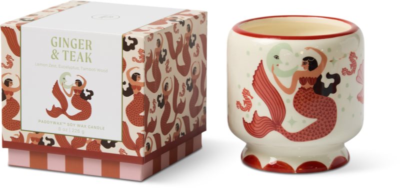 Paddywax A Dopo Mermaid & Moon lumânare parfumată din ceramică 226 g