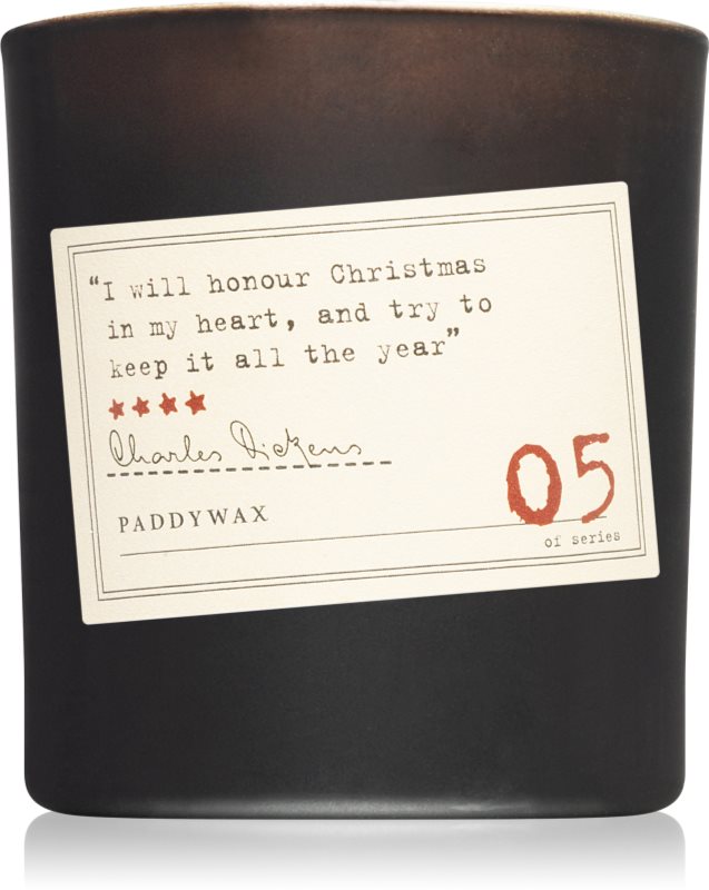 Paddywax Library Charles Dickens lumânare parfumată 170 g