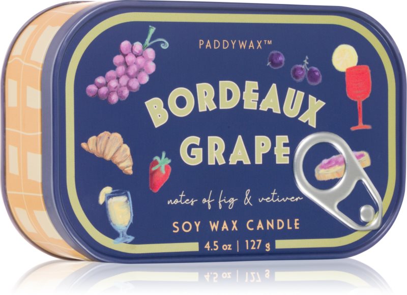 Paddywax Bistro Bordeaux Grape lumânare parfumată 127 g