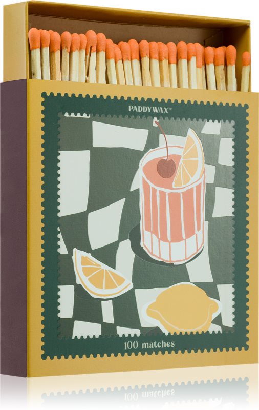 Paddywax Jumbo Boxed Cocktail chibrituri 1 buc