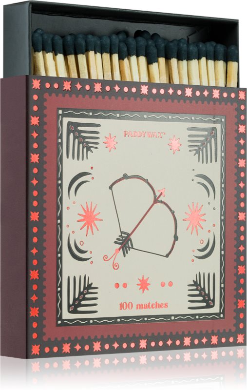 Paddywax Jumbo Boxed Bow & Arrow chibrituri 1 buc