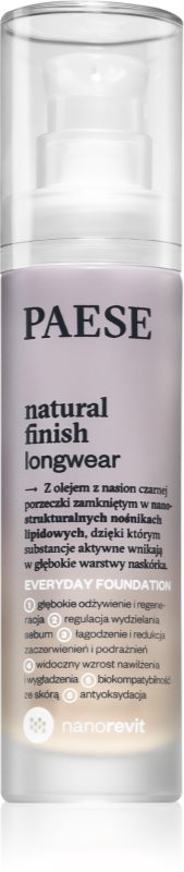 Paese Nanorevit machiaj persistent cu efect de nutritiv