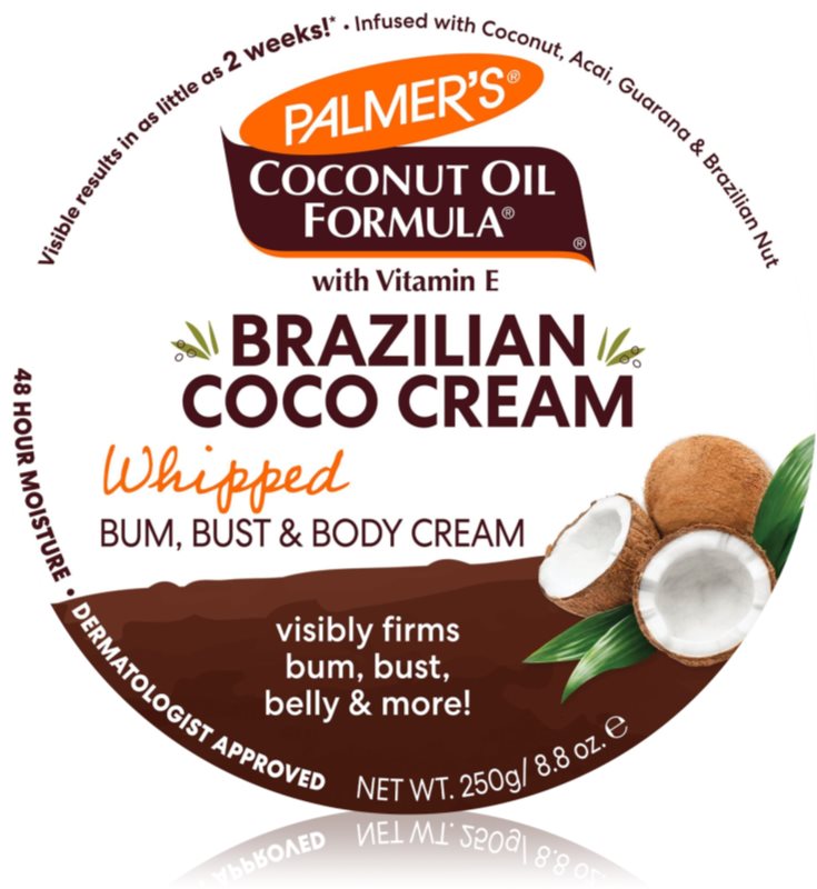 Palmer’s Coconut Oil Formula Brazilian Coco crema fermitate pentru zonele cu probleme 250 g