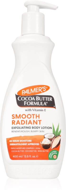 Palmer’s Cocoa Butter Formula Retexture & Renew lapte de corp exfoliant pentru corp 400 ml
