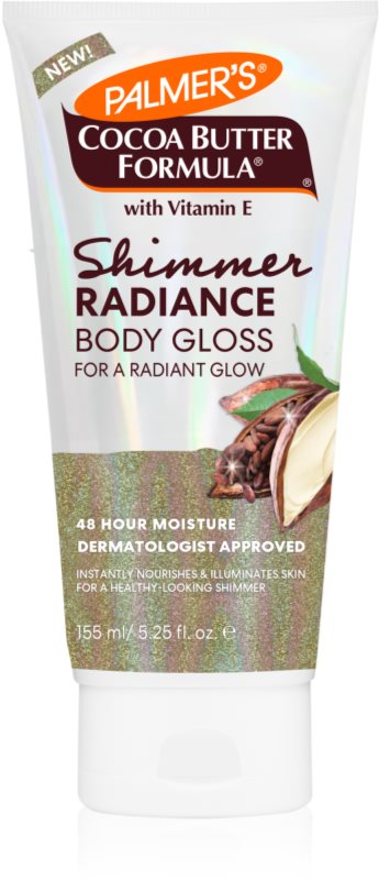 Palmer’s Cocoa Butter Formula Shimmer lapte de corp cu particole stralucitoare pentru corp 155 ml