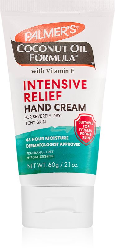 Palmer’s Coconut Oil Formula Intensive Relief crema de maini hidratanta pentru piele uscată, cu tendință la eczeme 60 g