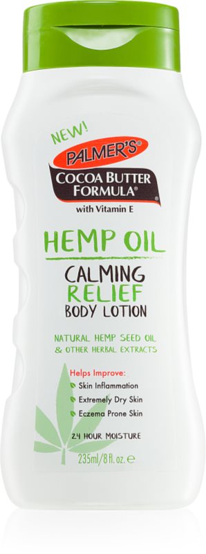 Palmer’s Cocoa Butter Formula Hemp Oil lapte de corp calmant pentru piele uscata 235 ml
