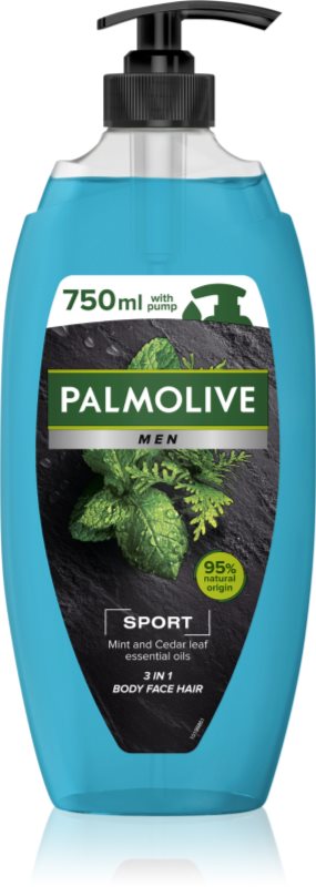 Palmolive Men Revitalising Sport Gel de duș pentru bărbați cu pompa 750 ml