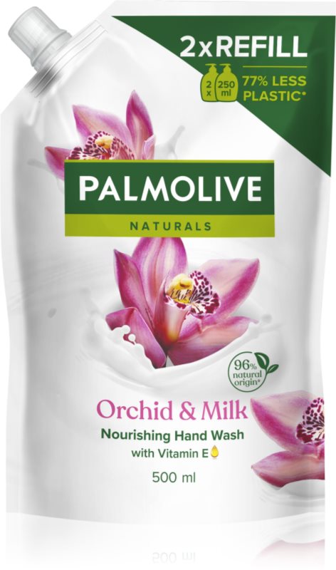 Palmolive Naturals Black Orchid Săpun lichid pentru mâini rezervă 500 ml