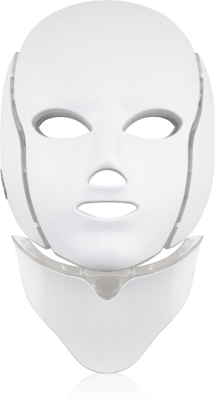 PALSAR7 LED Mask Face and Neck White mască de tratament cu LED pentru față și gât 1 buc