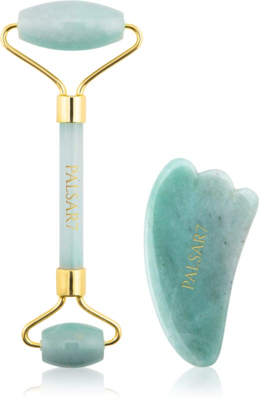 PALSAR7 Massage Roller and Guasha Jade rulou de masaj facial și accesoriu de masaj