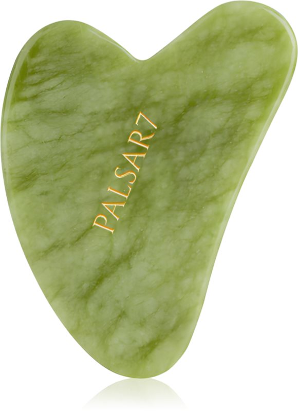 PALSAR7 Guasha Green Xiuyan Jade accesoriu de masaj faciale 1 buc