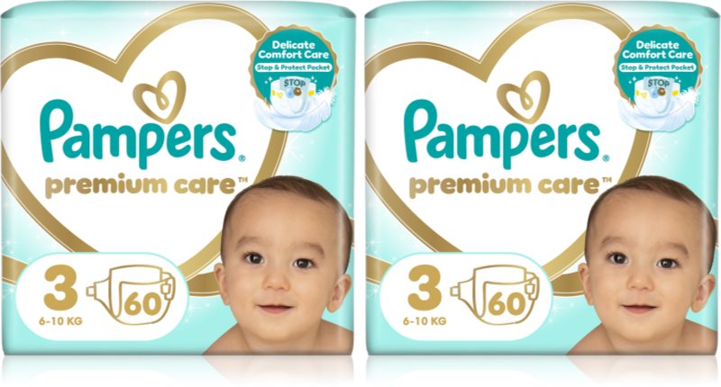 Pampers Premium Care Size 3 set pentru bebeluși și copii mici