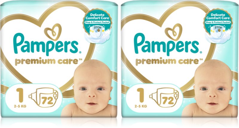 Pampers Premium Care Size 1 set pentru nou-nascuti si copii