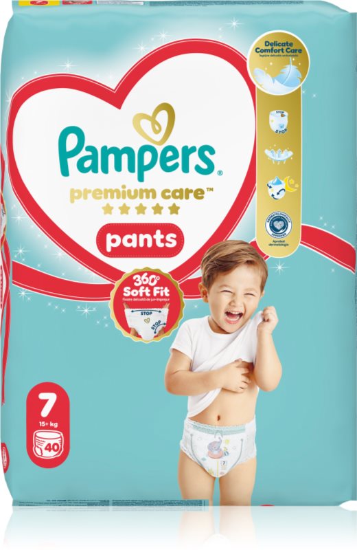 Pampers Premium Care Pants Size 7 scutece de unică folosință tip chiloțel