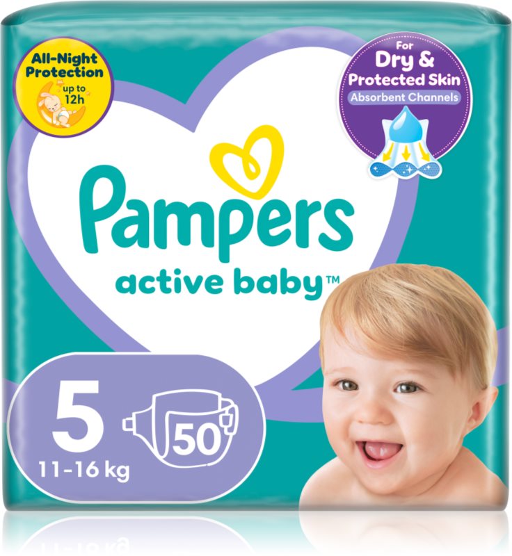 Pampers Active Baby Size 5 scutece de unică folosință