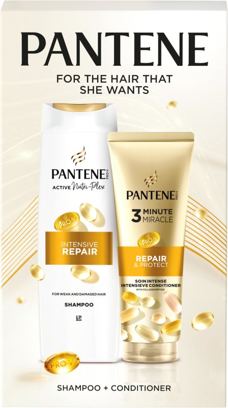 Pantene Intensive Repair Hair Set set cadou pentru par deteriorat
