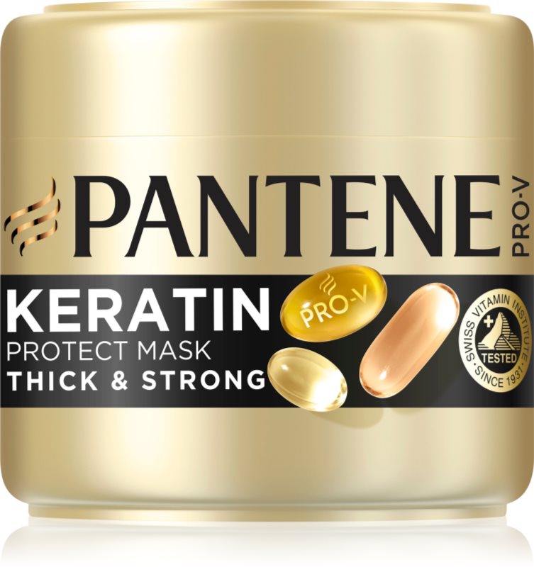 Pantene Pro-V Thick&Strong mască hidratantă pentru păr cu keratina 300 ml