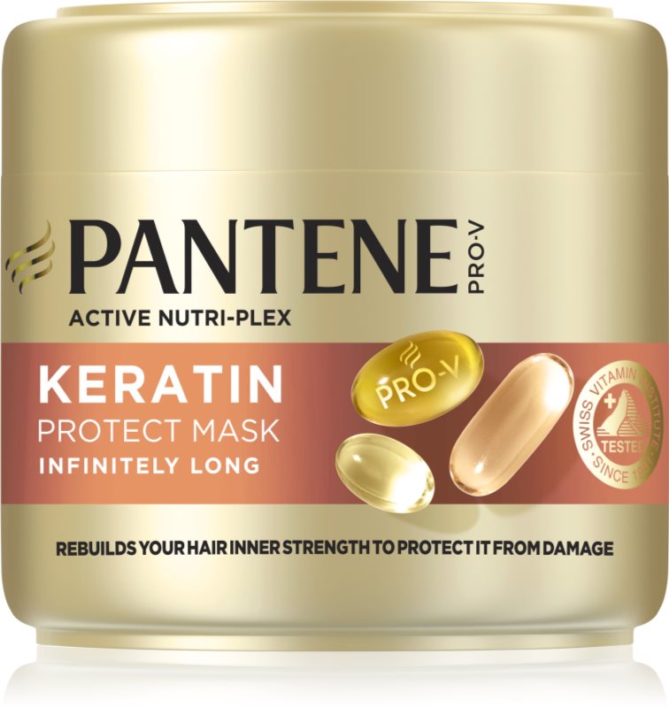 Pantene Pro-V Active Nutri Plex Infinitely Long masca cu keratina pentru păr uscat și deteriorat 300 ml