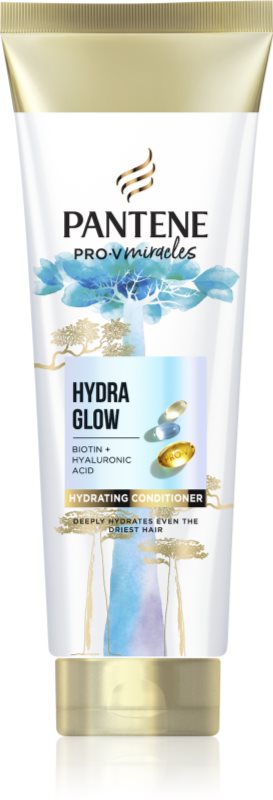 Pantene Pro-V Miracles Hydra Glow balsam hidratant pentru păr uscat și deteriorat 160 ml