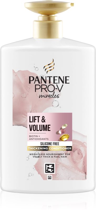 Pantene Pro-V Miracles Lift'N'Volume balsam pentru păr fin cu efect de volum cu biotina