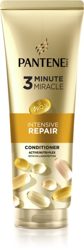Pantene 3 Minute Miracle Intensive Repair balsam pentru păr uscat și deteriorat 220 ml