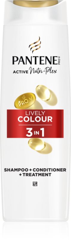 Pantene Pro-V Active Nutri Plex Lively Colour șampon 3 in 1 325 ml