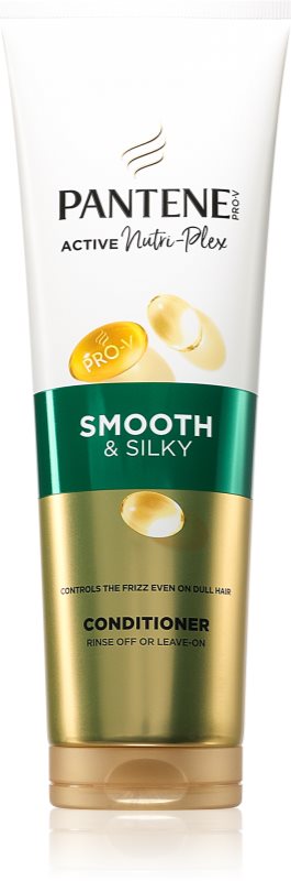 Pantene Pro-V Active Nutri Plex Smooth & Silky balsam pentru indreptare pentru părul pleoștit și electrizat 275 ml