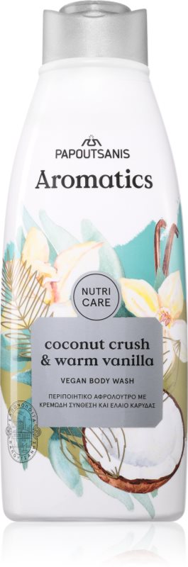 PAPOUTSANIS Aromatics Coconut Crush gel de duș 600 ml