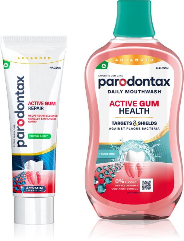 Parodontax Active Gum Repair & Health Fresh Mint set 6+ ani