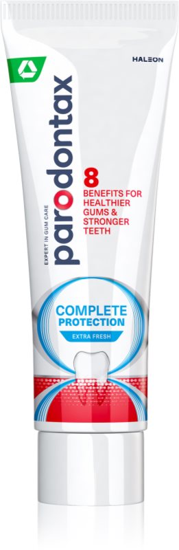 Parodontax Complete Protection Extra Fresh pasta de dinti cu Fluor pentru dinti sanatosi si gingii sanatoase