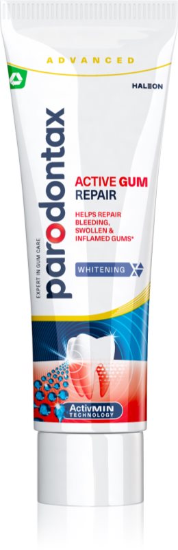 Parodontax Active Gum Repair Whitening pastă de dinți pentru gingii sanatoase si ingrijire orala 75 ml