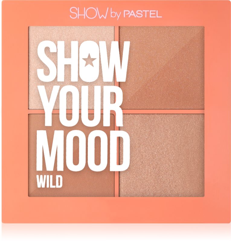 Pastel Show Your Mood paleta fard de obraz culoare Wild 4x4.3 g
